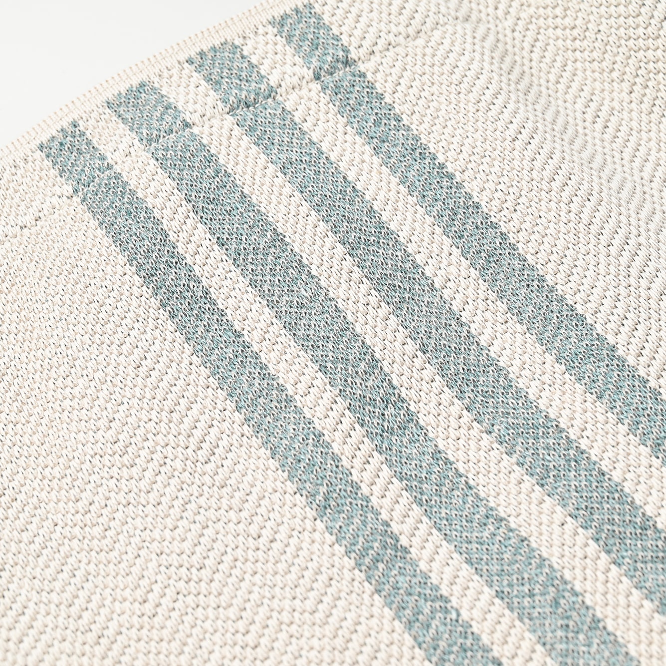 Jacquard Striped Bag Detail