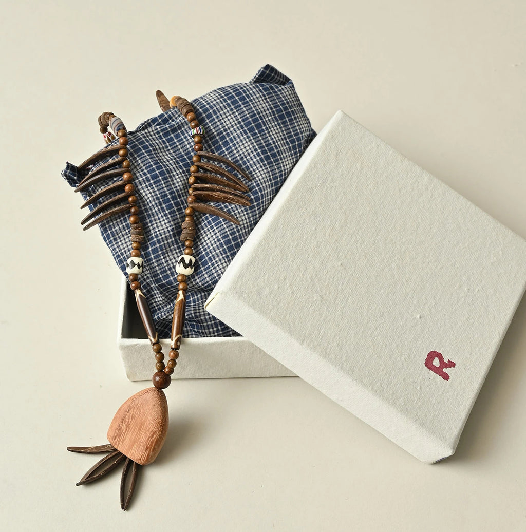 LeiLei Wood Necklace