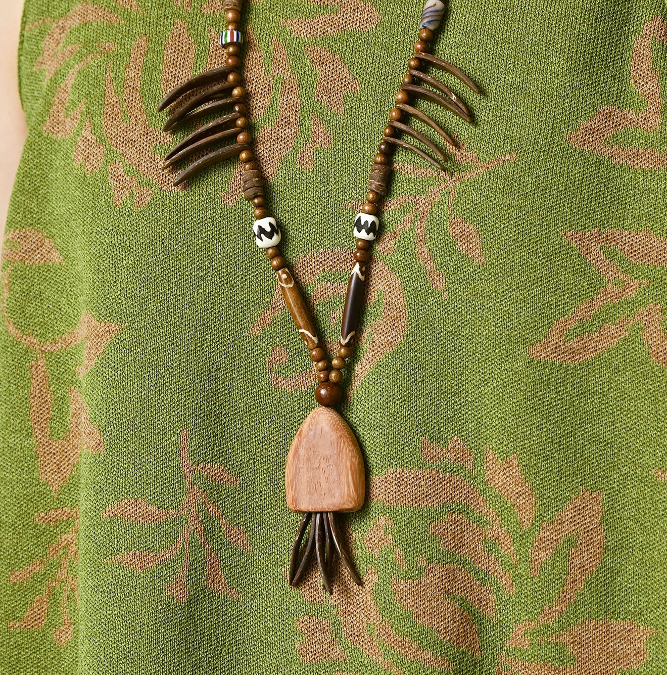 LeiLei Wood Necklace