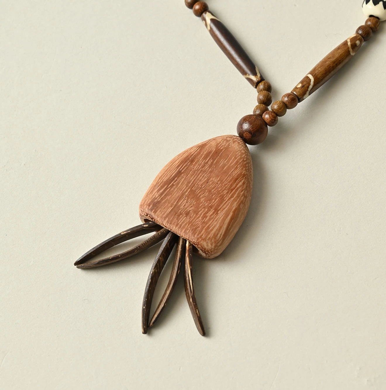 LeiLei Wood Necklace