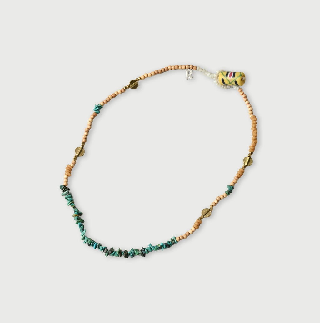 Turquoise x Antique Beads Necklace