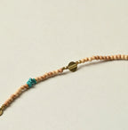Turquoise x Antique Beads Necklace