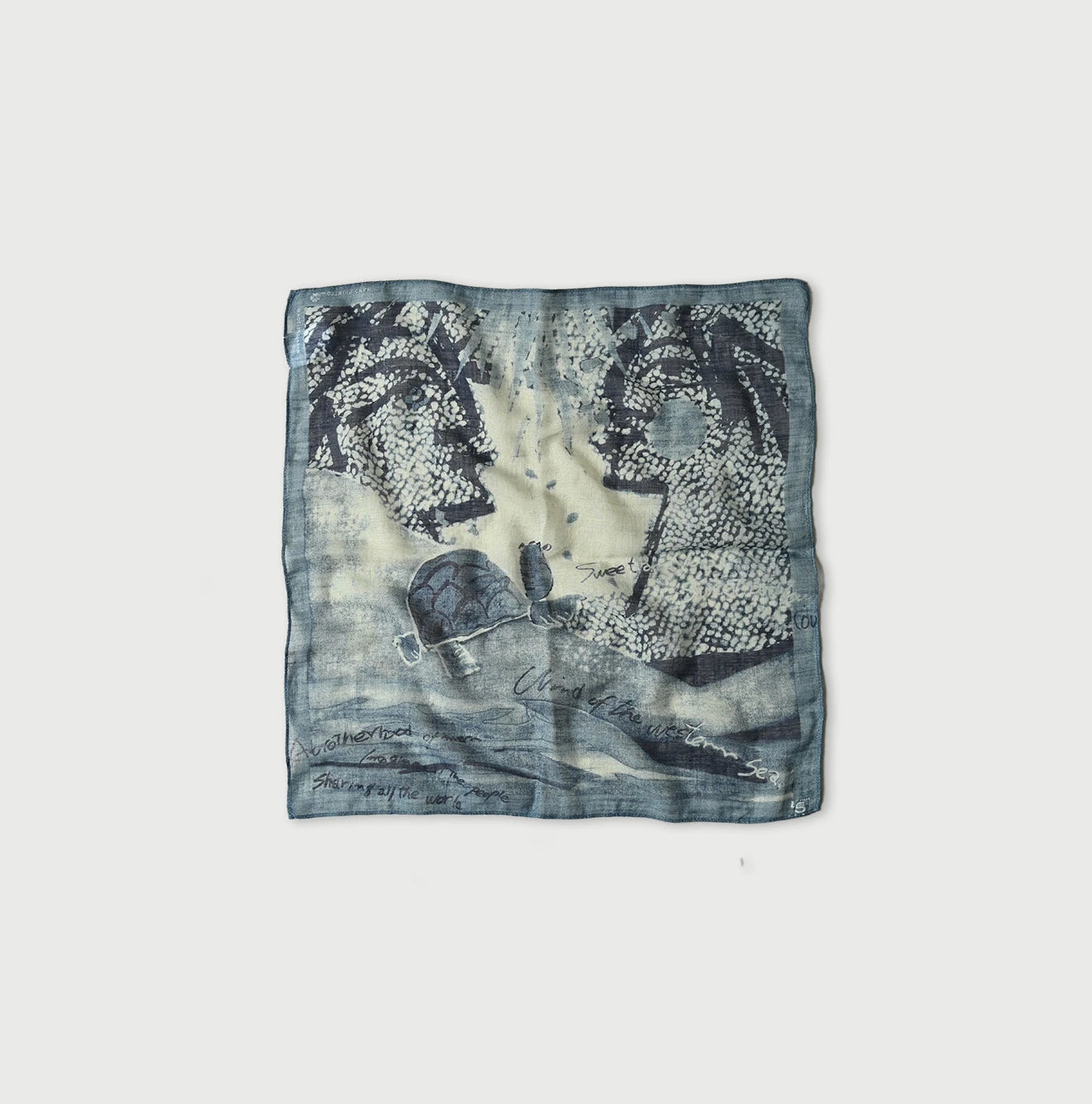 Indigo Picture Book Bandana