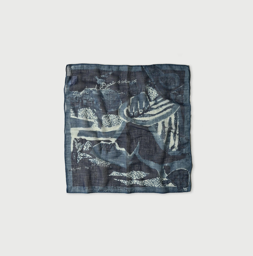 Indigo Picture Book Bandana
