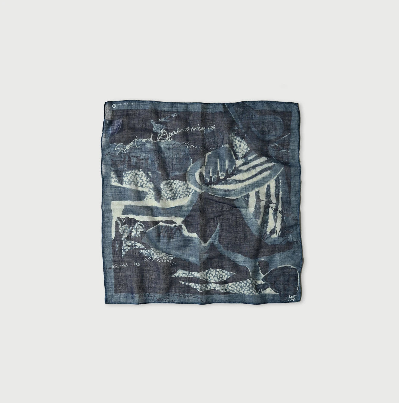 Indigo Picture Book Bandana