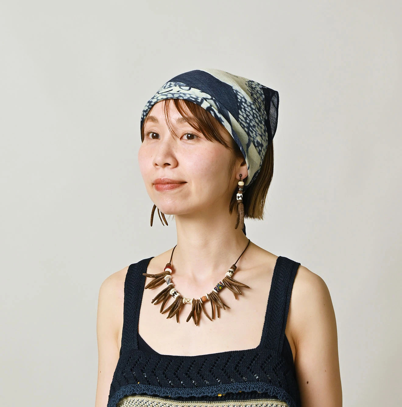 Indigo Picture Book Bandana