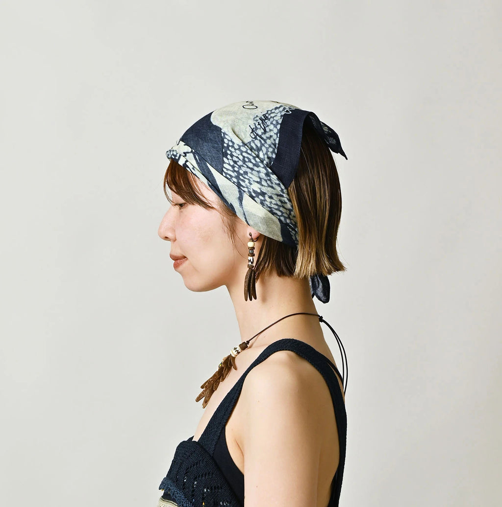 Indigo Picture Book Bandana