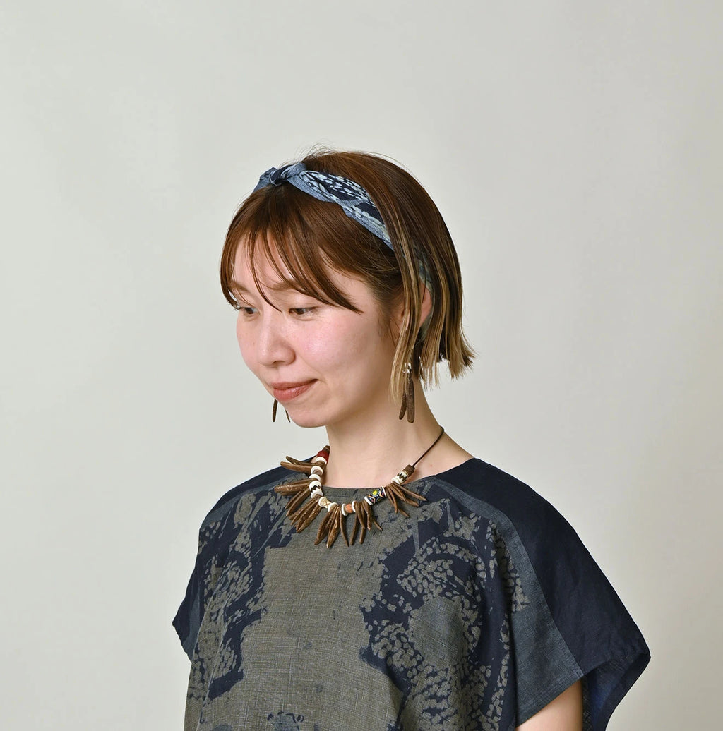Indigo Picture Book Bandana