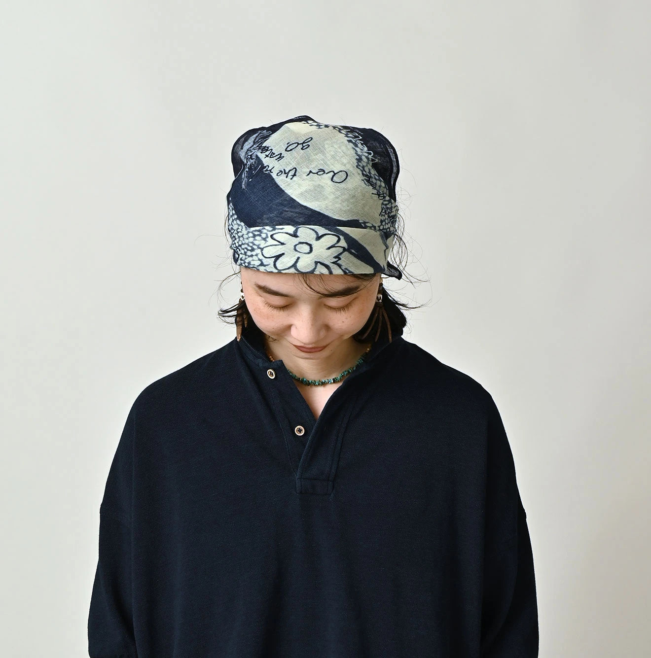 Indigo Picture Book Bandana