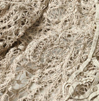 Linen Ribbon Battenberg Embroidery Bolero