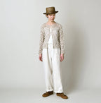 Linen Ribbon Battenberg Embroidery Bolero