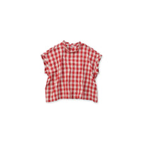 Indian Linen Gingham M Shirt