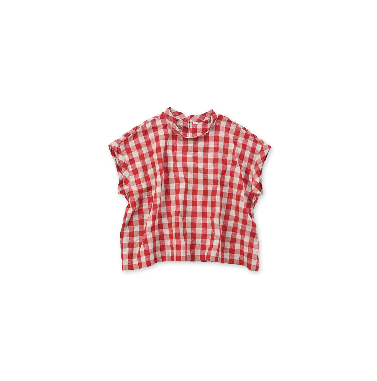 Indian Linen Gingham M Shirt