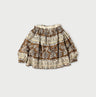 Sarasa Block Print Puff Blouse