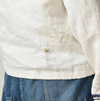 Linen Sateen Sailor Blouse