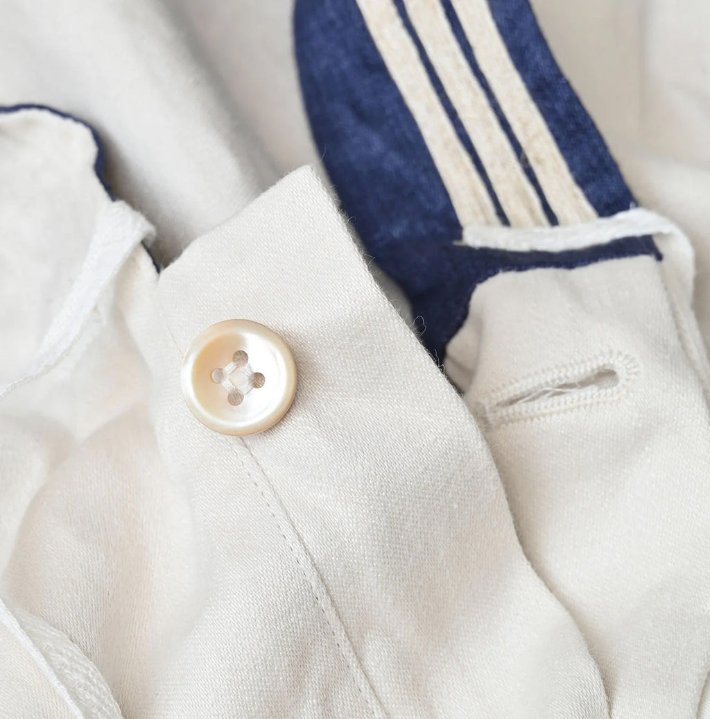 Linen Sateen Sailor Blouse