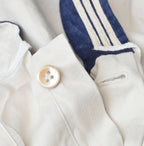 Linen Sateen Sailor Blouse