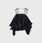 Indian Khadi Pintuck Lace Multi Camisole