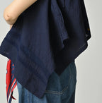 Indian Khadi Pintuck Lace Multi Camisole