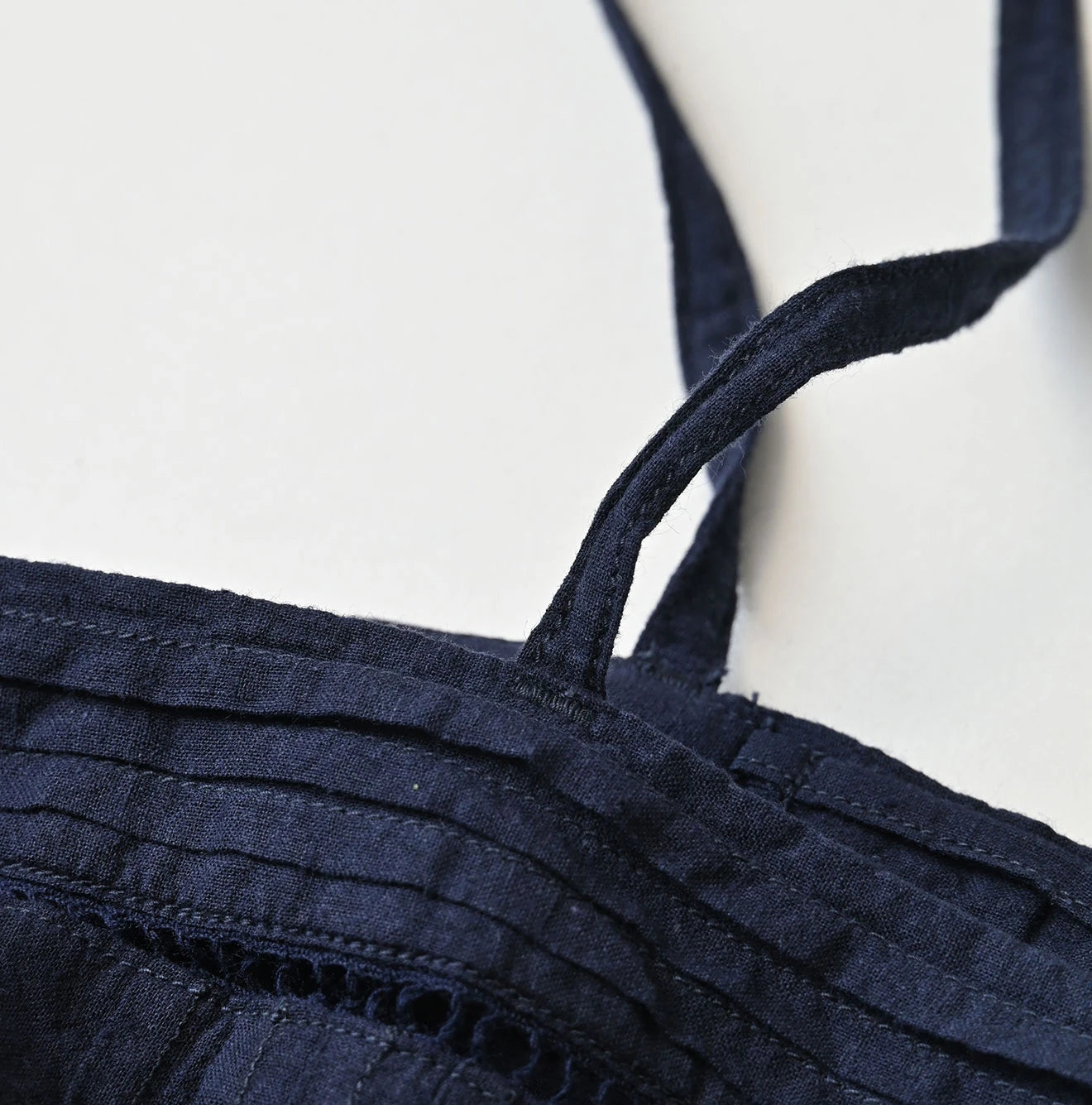 Indian Khadi Pintuck Lace Multi Camisole