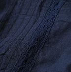 Indian Khadi Pintuck Lace Multi Camisole