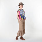 Picture Book Bandana M Camisole Female Model