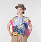 Picture Book Bandana M Camisole Female Model