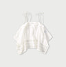 Indian Khadi Pintuck Lace Multi Camisole