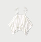 Indian Khadi Pintuck Lace Multi Camisole