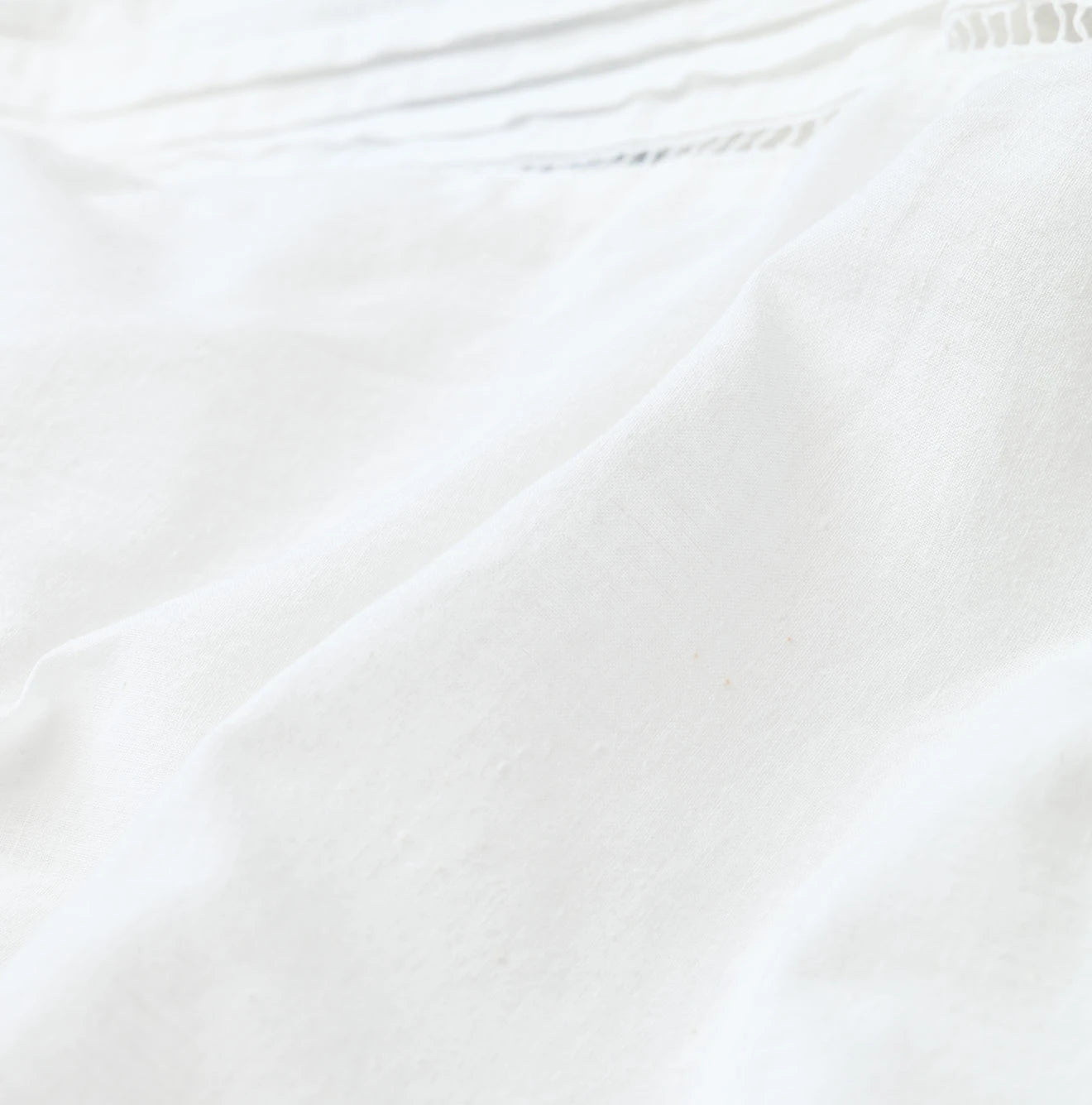 Indian Khadi Pintuck Lace Multi Camisole