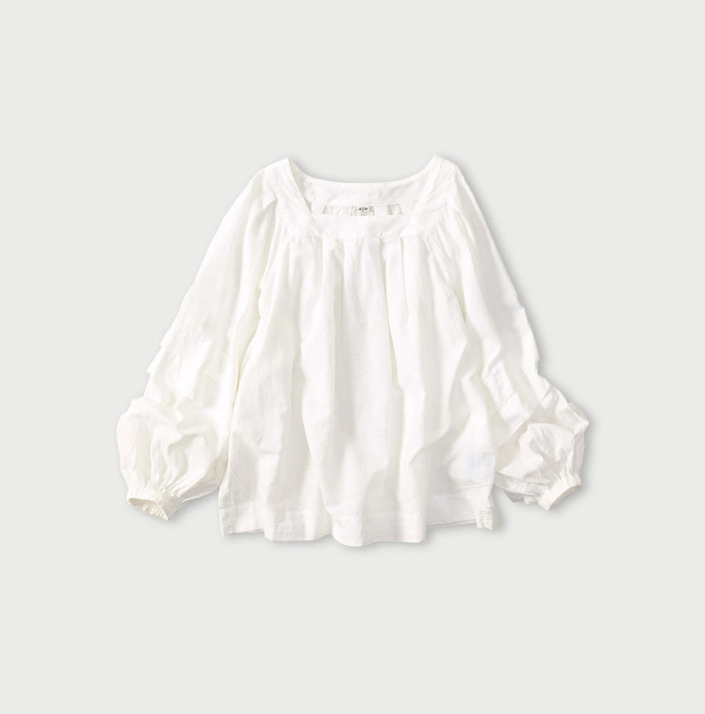 Indian Khadi Tiered Blouse