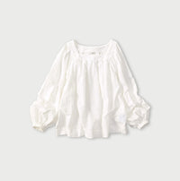 Indian Khadi Tiered Blouse