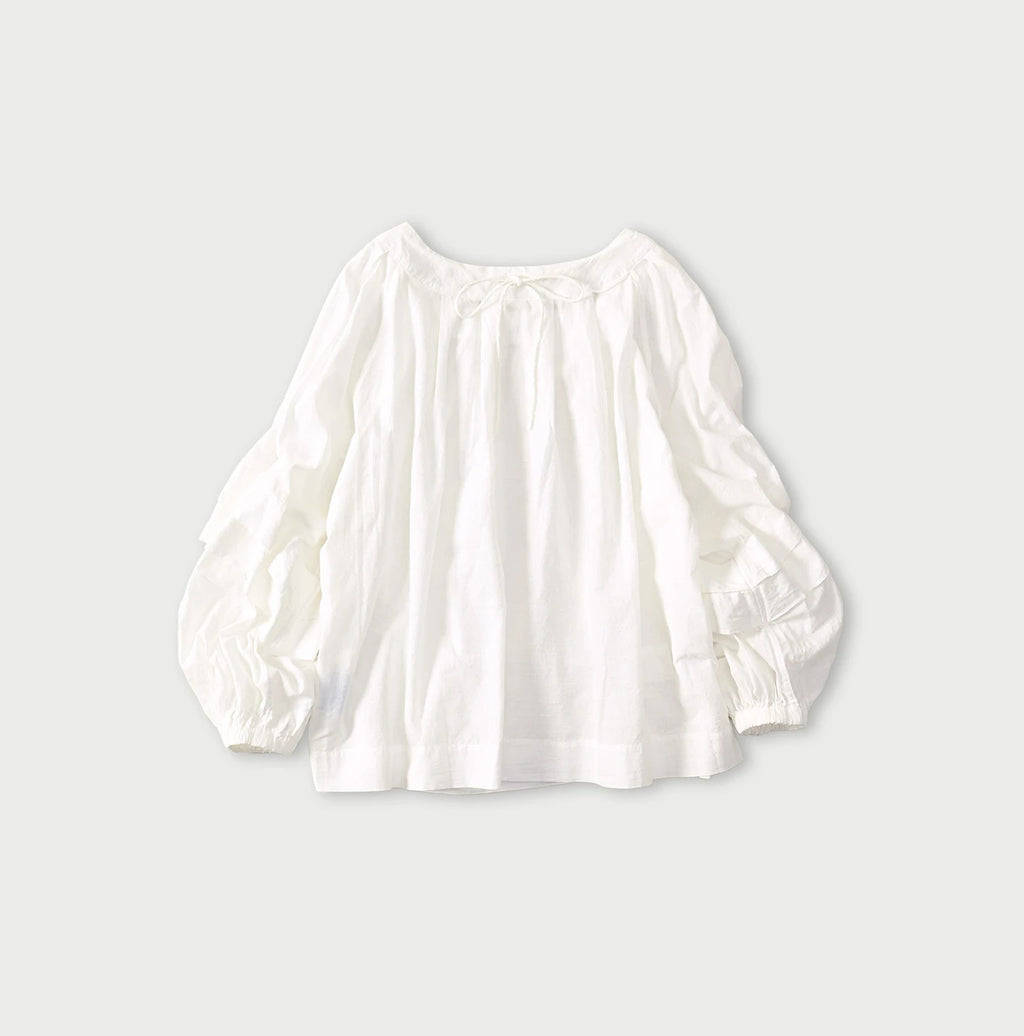 Indian Khadi Tiered Blouse