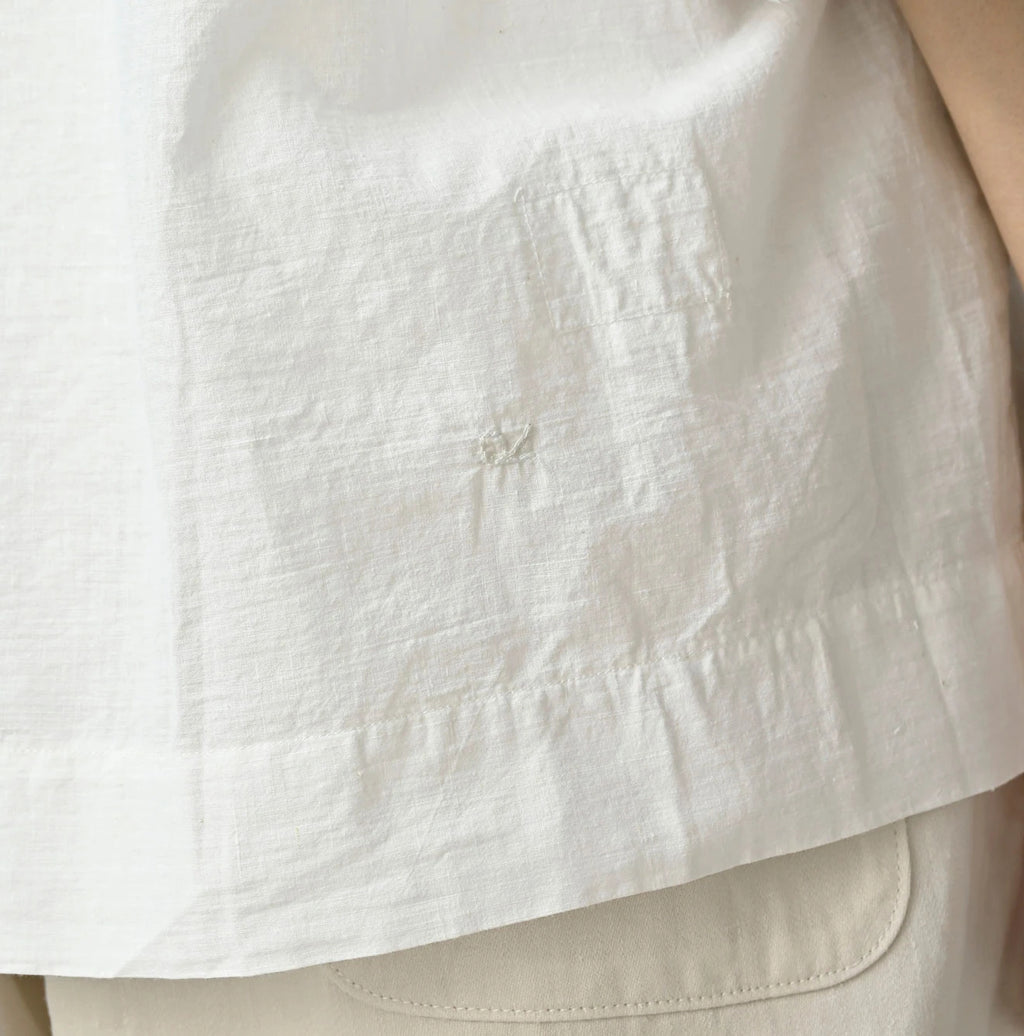 Indian Khadi Tiered Blouse
