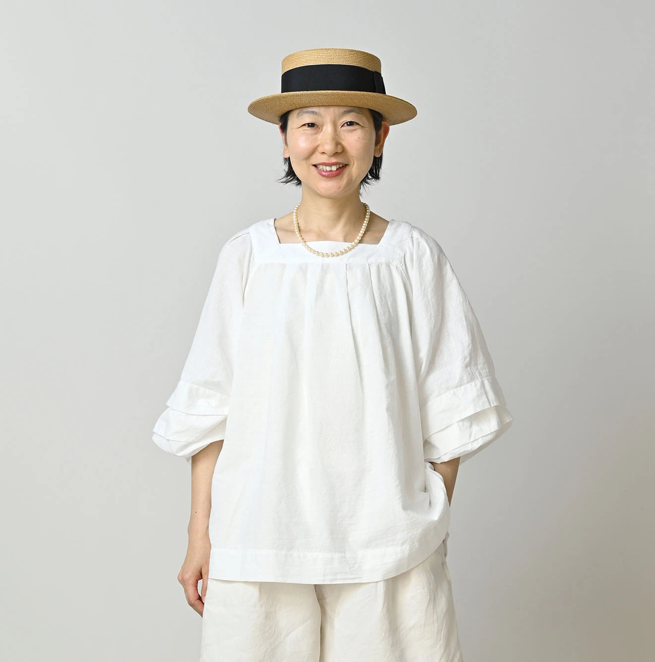 Indian Khadi Tiered Blouse