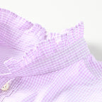 No.180 Miko Long Sleeve Coupé Bow Tie Shirt Detail