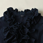 Indigo Batiste Frill Sleeveless Shirt