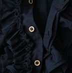 Indigo Batiste Frill Sleeveless Shirt