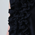 Indigo Batiste Frill Sleeveless Shirt