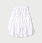 Broadcloth Tiered Skirt