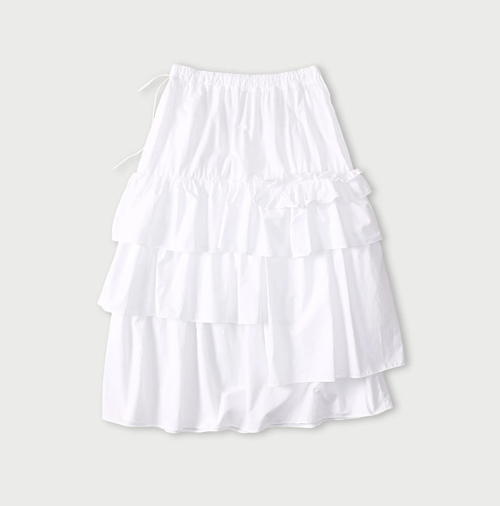 Broadcloth Tiered Skirt