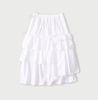 Broadcloth Tiered Skirt
