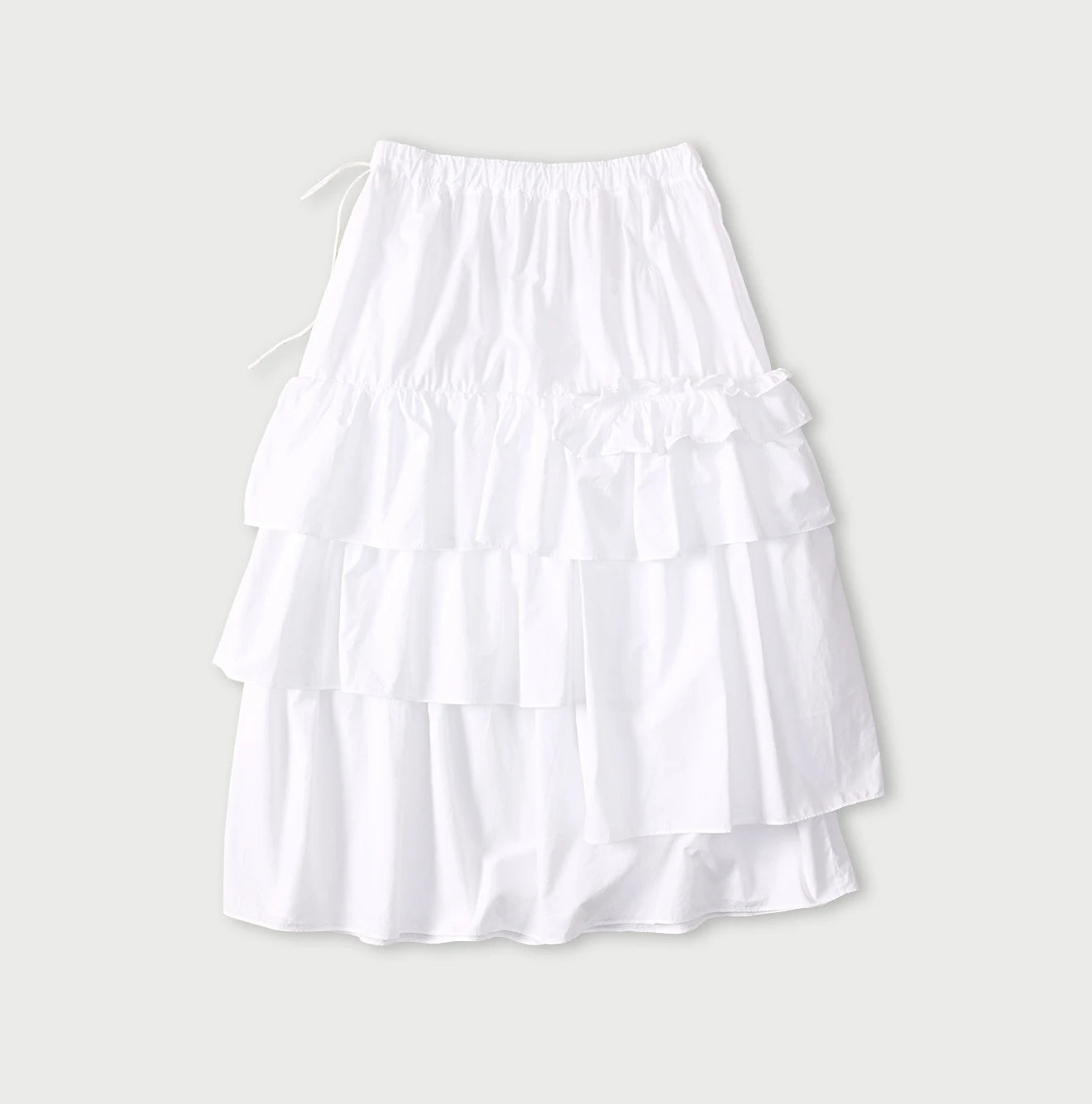 Broadcloth Tiered Skirt