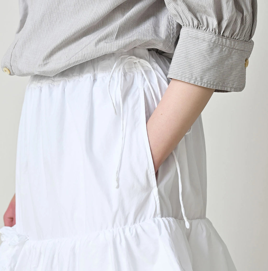 Broadcloth Tiered Skirt