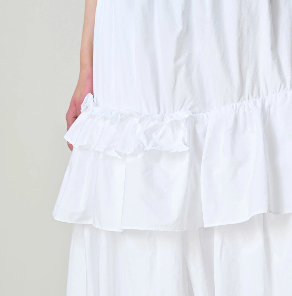 Broadcloth Tiered Skirt