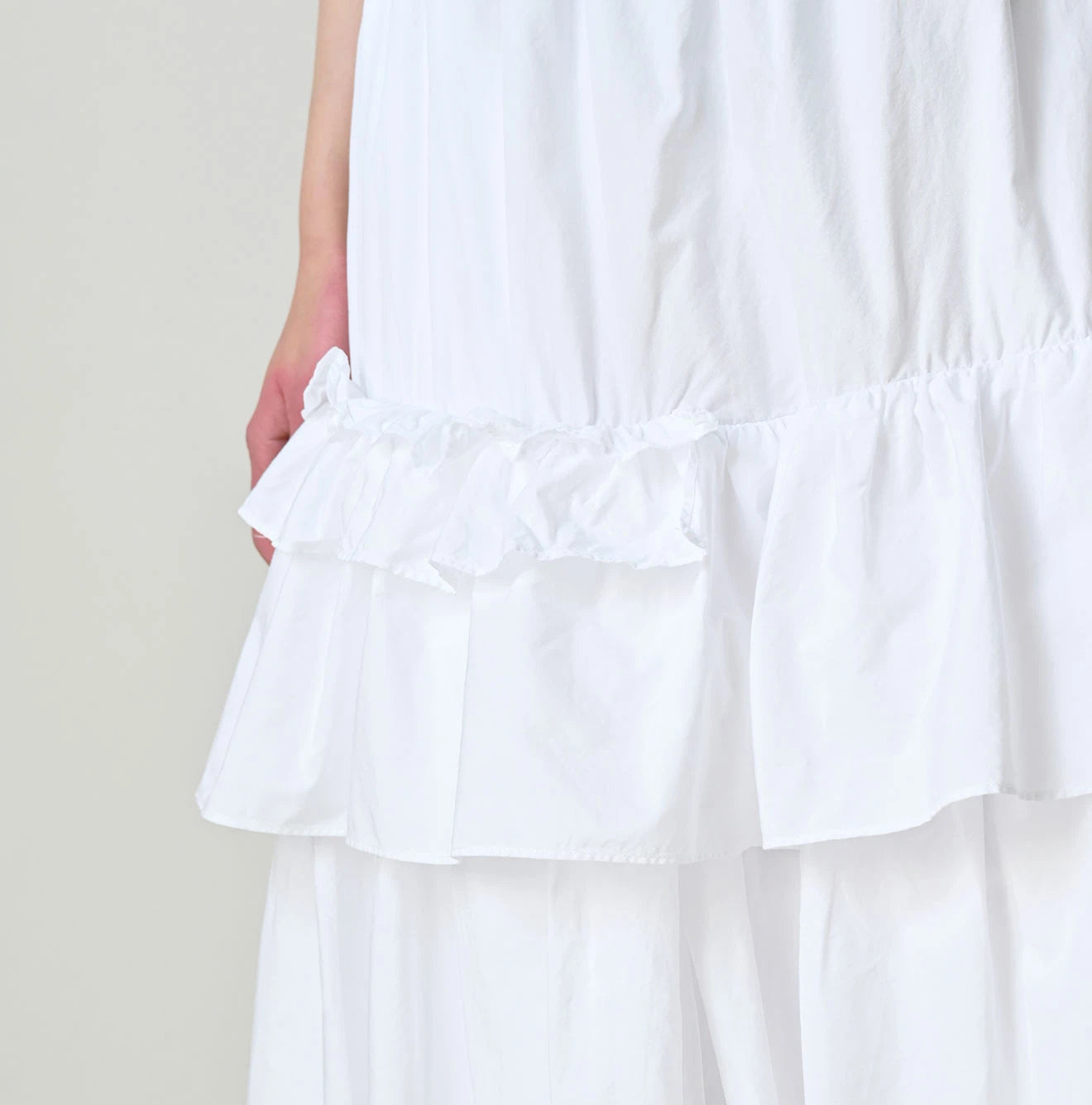 Broadcloth Tiered Skirt