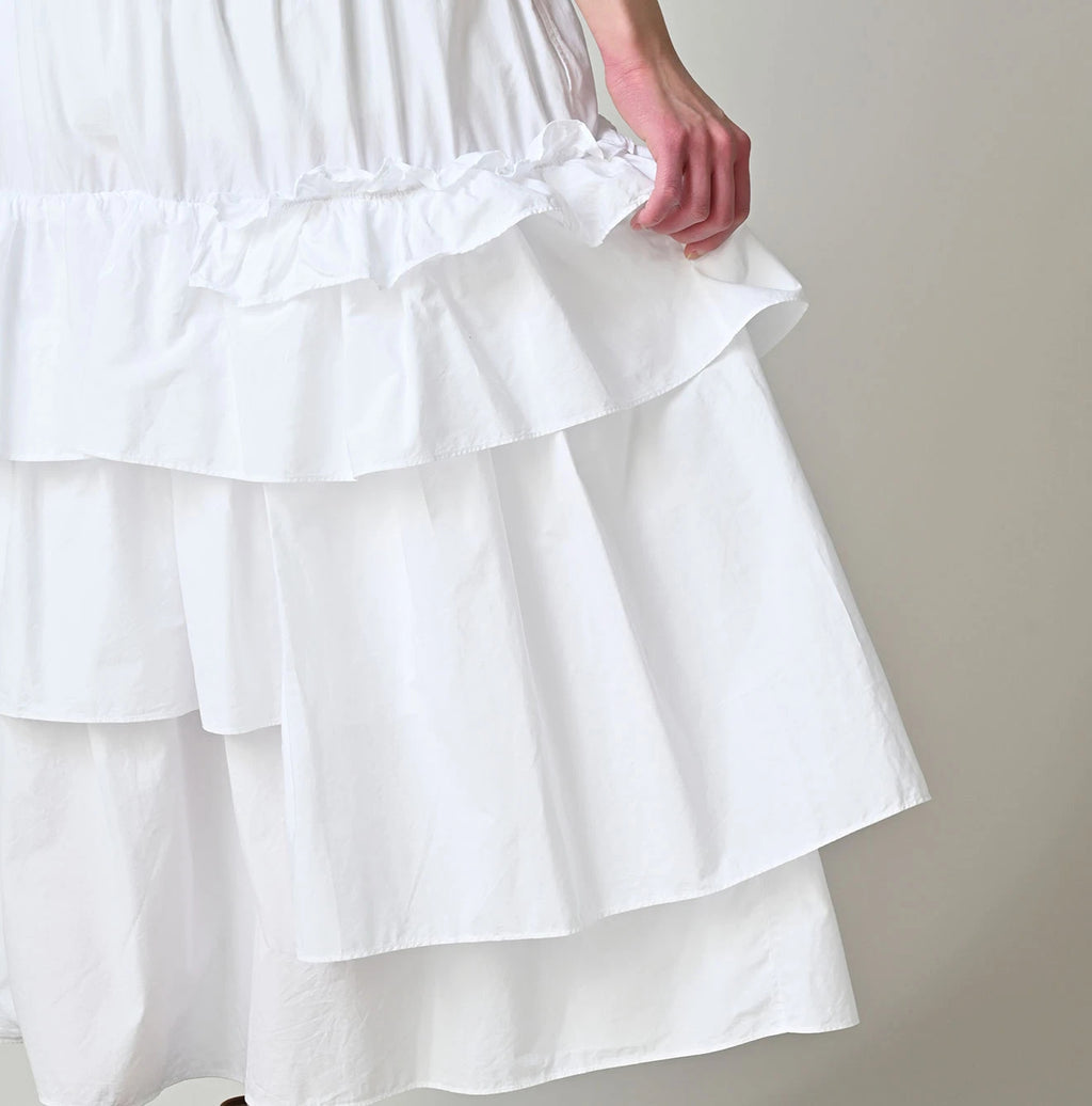 Broadcloth Tiered Skirt