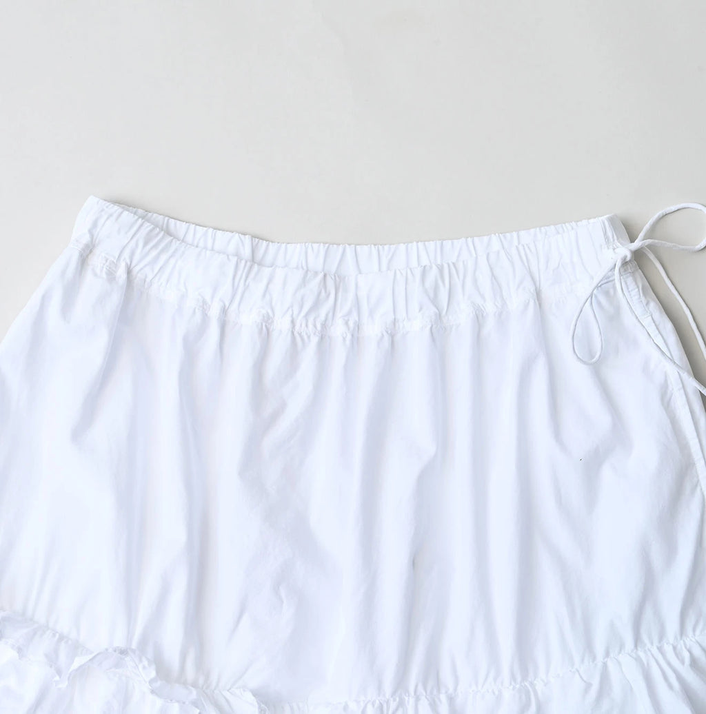 Broadcloth Tiered Skirt