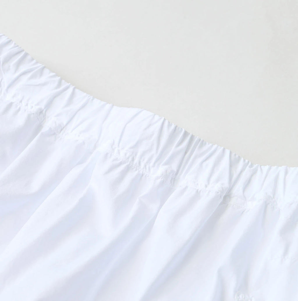 Broadcloth Tiered Skirt