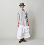 Broadcloth Tiered Skirt